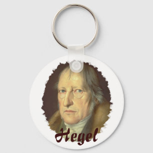 Philosopher Georg Hegel Key Ring
