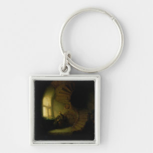 Philosopher in Meditation, 1632 Key Ring