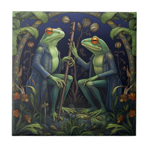 Philosopher King Frogs Tile (Swamp Collection)