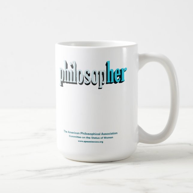 philosopher mug blue (Right)