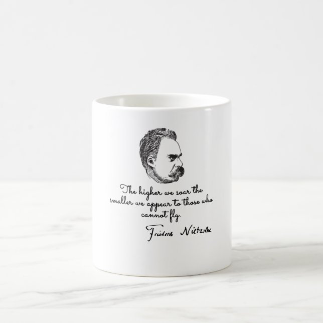 Philosopher nietzsche coffee mug (Center)