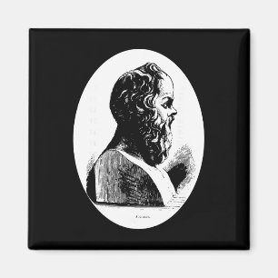 Philosopher Socrates Philosophy Teacher Gift Greek Magnet