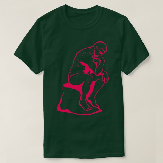 Philosopher Thinker T-Shirt (Design Front)