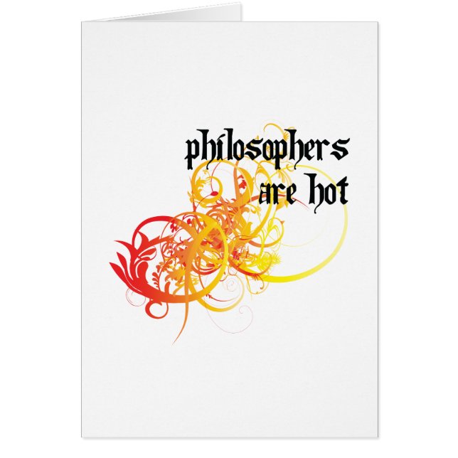 Philosophers Are Hot (Front)