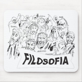 PHILOSOPHERS Plato Aristotle euclides Socrates Mouse Pad