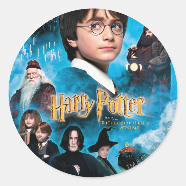 Philosopher's Stone Poster Classic Round Sticker (Front)