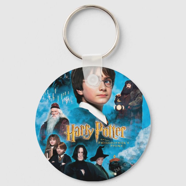 Philosopher's Stone Poster Key Ring (Front)