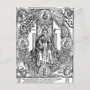 Philosophia by Albrecht Durer Postcard