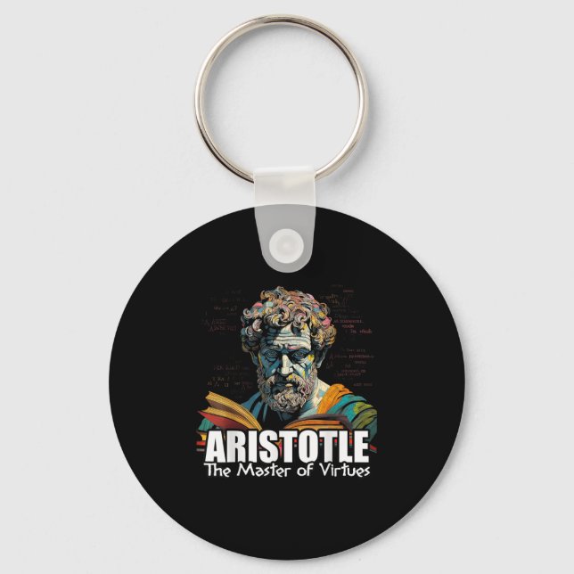 Philosophy Aristotle  Key Ring (Front)