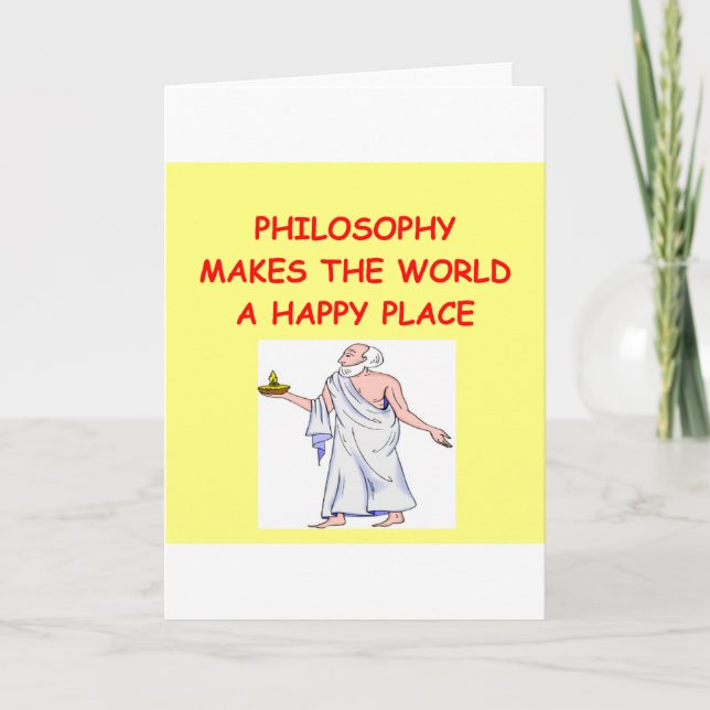 philosophy card (Front)