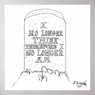 Philosophy Cartoon 1413 Poster