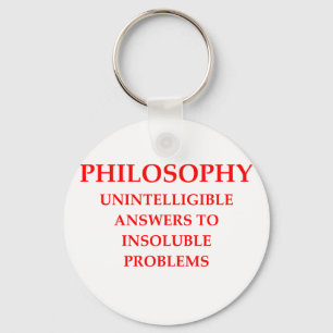 philosophy key ring