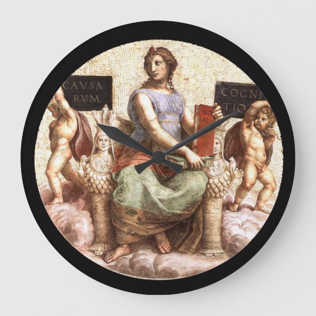 PHILOSOPHY LARGE CLOCK (Front)