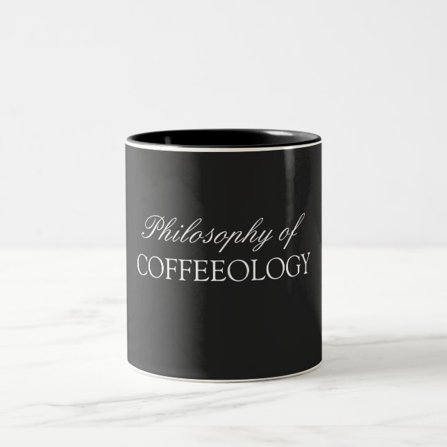 Philosophy of Coffeeology Mug (Center)