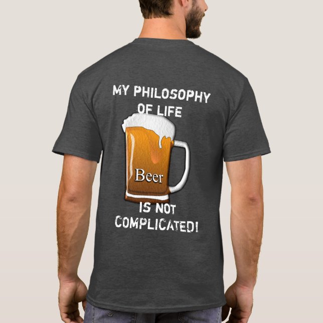 Philosophy of Life  - T-shirt Fun (Back)