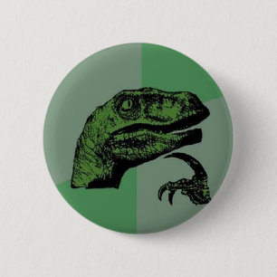 Philosoraptor 6 Cm Round Badge