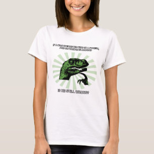 Philosoraptor Men and Women T-Shirt