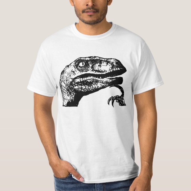 Philosoraptor no text T-Shirt (Front)