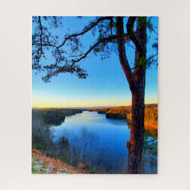 Philpott Lake in Virginia Jigsaw Puzzle (Vertical)