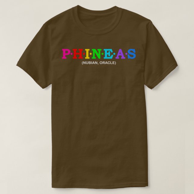 Phineas Nubian Oracle T-Shirt (Design Front)