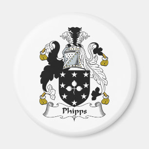 Phipps Family Crest Magnet
