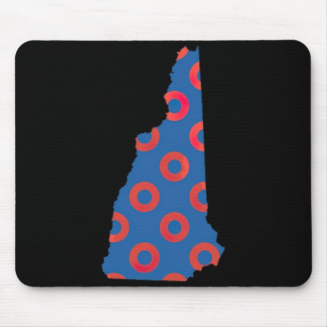 Phish Fishman Donut New Hampshire Ecavator Boy Don Mouse Pad (Front)