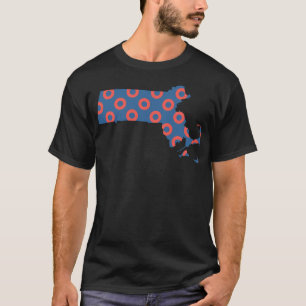 Phish Fishman Doughnut Massachusetts Phan Apparel T-Shirt