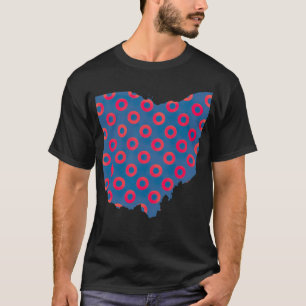 Phish Fishman Doughnut Ohio skateboard archaeology T-Shirt
