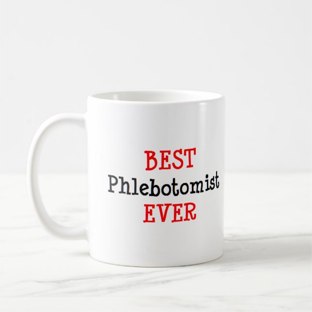 phlebotomist, best coffee mug (Left)