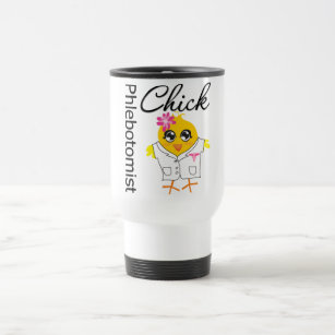 Phlebotomist Chick Travel Mug