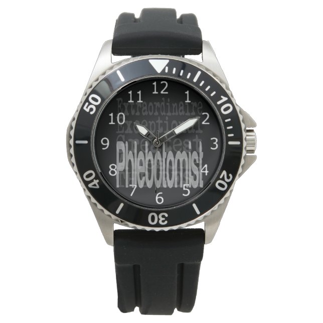 Phlebotomist Extraordinaire Watch (Front)