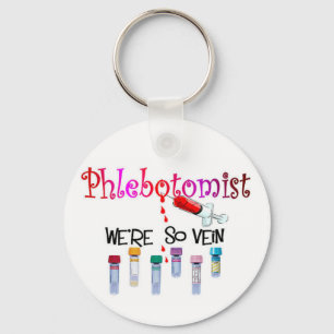 Phlebotomist gifts key ring