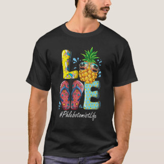 Phlebotomist Hello Summer Happy Last Day School T-Shirt