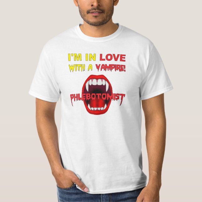 Phlebotomist Love Shirt (Front)