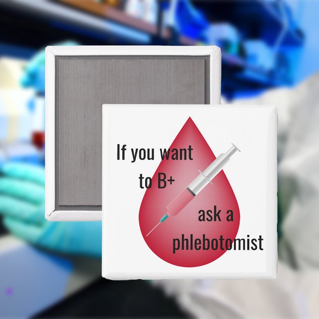 Phlebotomist Magnet (Creator Uploaded)
