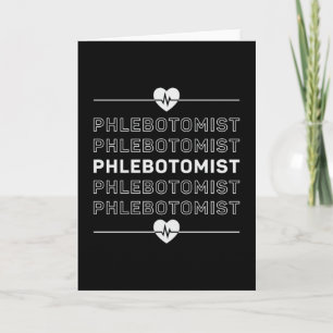 Phlebotomist Phlebotomy Nurse Doctor Medical Gift Card