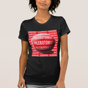 PHLEBOTOMIST SPHERE BLOOD DROP T-Shirt