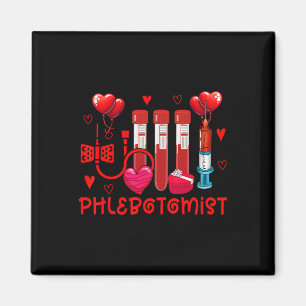 Phlebotomist Valentine's Day Phlebotomist Tools Cu Magnet