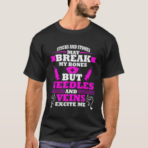 Phlebotomy Nurse Lab Tech T-Shirt
