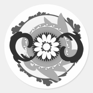 Phlowery Classic Round Sticker