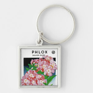 Phlox Salmon Glory Key Ring