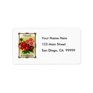 Phlox Seeds from Burt's Label