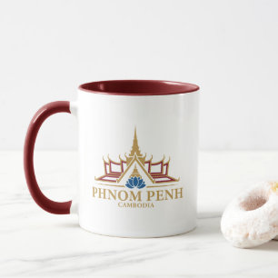 Phnom Penh Cambodia Southeast Asia Mug