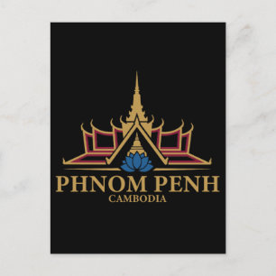 Phnom Penh Cambodia Southeast Asia Postcard