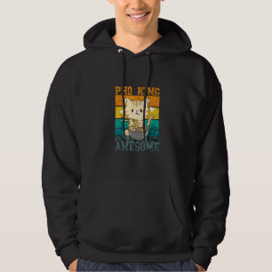 Pho Cat Pho Bowl Awesome Retro Vintage Vietnamese  Hoodie