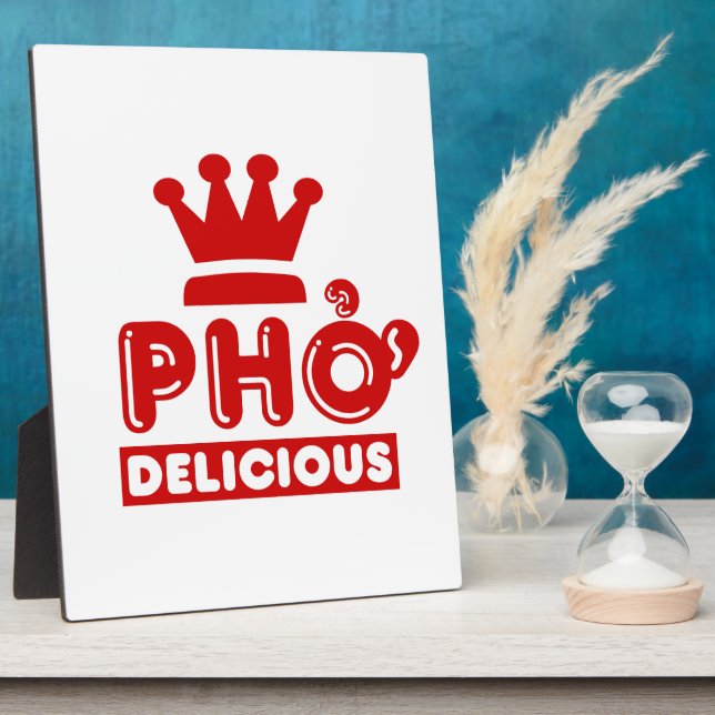 Pho King Delicious Plaque (Side)