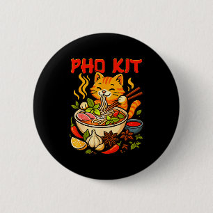 Pho Kit Mariners Cat Funny Meme 6 Cm Round Badge