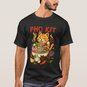 Pho Kit Mariners Cat Funny Meme Official T-Shirt