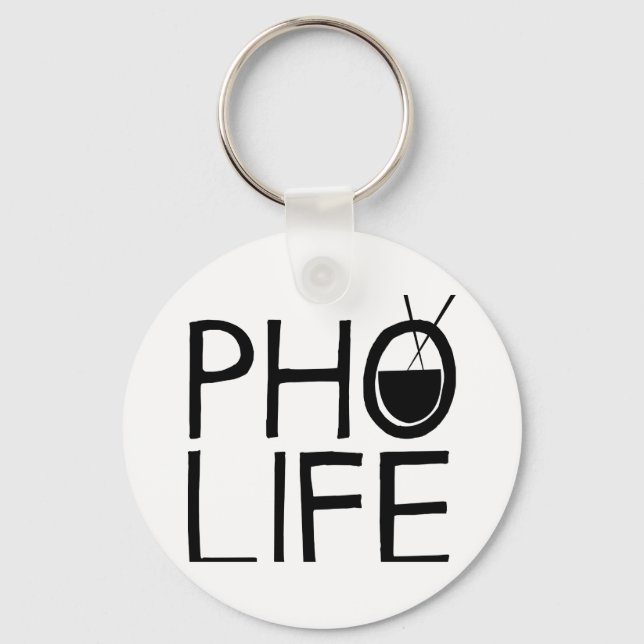 Pho Life Key Ring (Front)