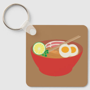 Pho Noodles Key Ring